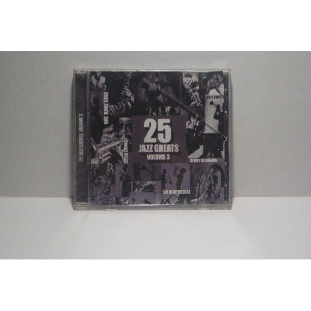 25 Jazz Greats Volume 3 Time Music CD 2002 Various Artist